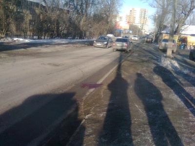 На улице Татарской Рязани «восьмёрка» сбила женщину